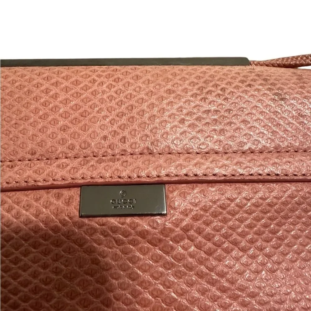 Gucci mini top handle pink leather bag - Picture 11 of 16